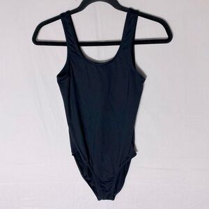 Mondor Black RAD Ballet Tank Bodysuit Leotard M